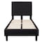 Flash Furniture Roxbury Twin Platform Bed, Black SL-BK5-T-BK-GG - alternate 6